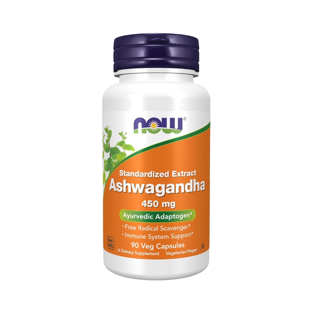 Ashwagandha 450mg 90 Capsules – NOW