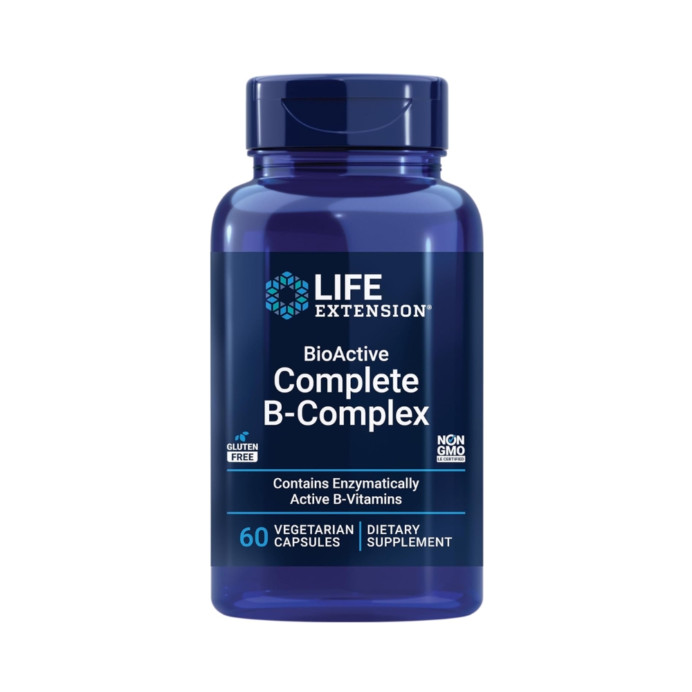 BioActive B-Complete Complex 60 Capsules – Life Extension