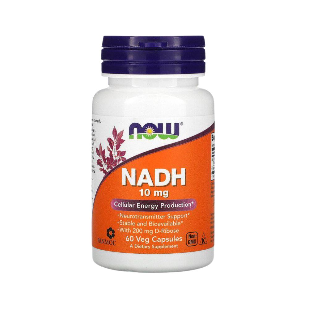 NADH 10mg + D-Ribose 200mg 60 Capsules