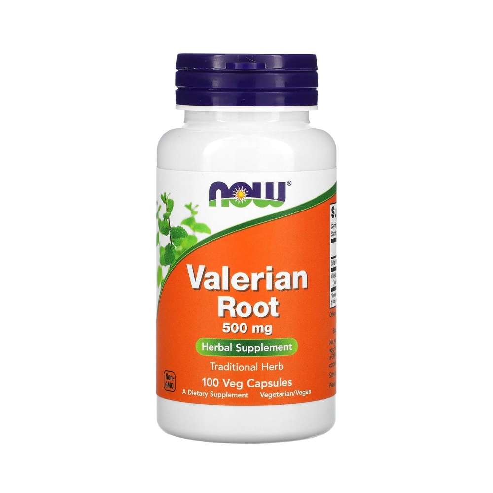 Valerian Root 500mg 100 Capsules – NOW