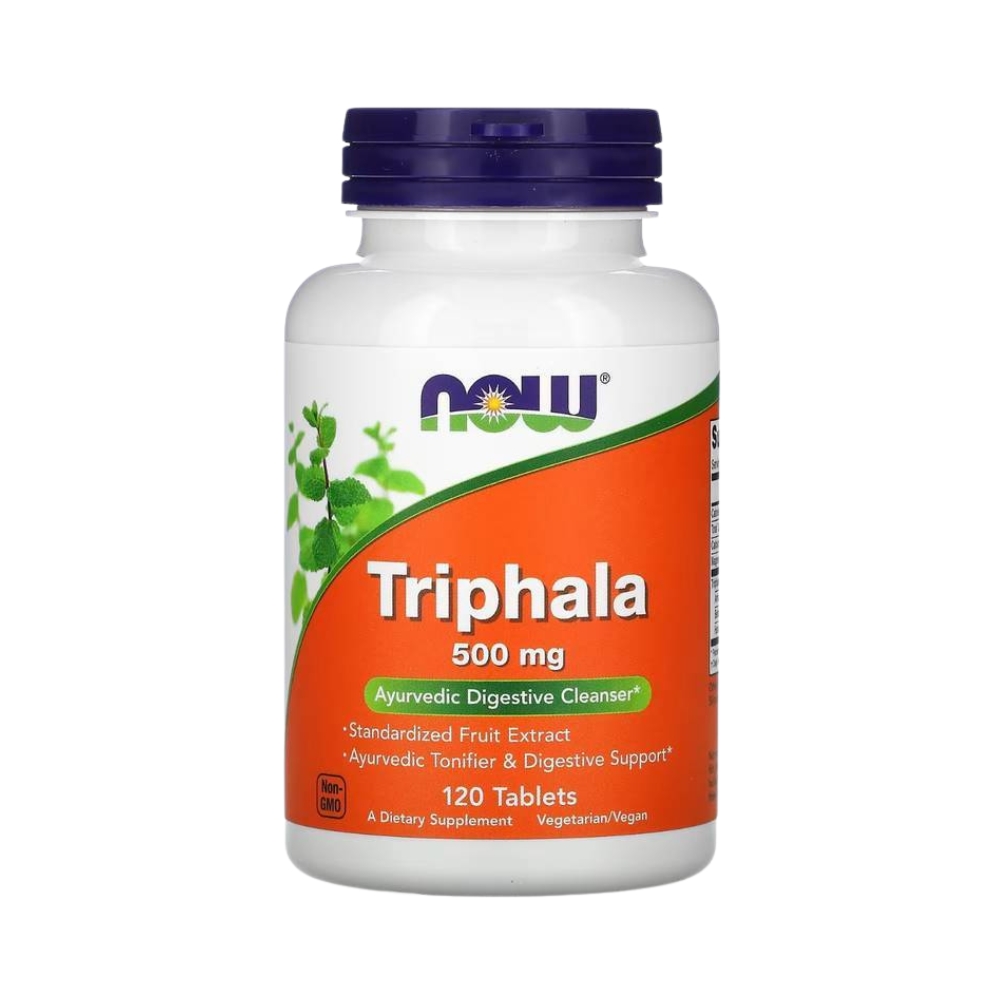 Triphala 500mg 120 Capsules – NOW