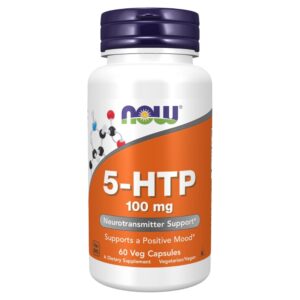 5-HTP - 100mg 60 Cápsulas - NOW FOODS