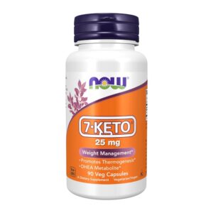 7 Keto - 25mg 90 Capsulas - NOW