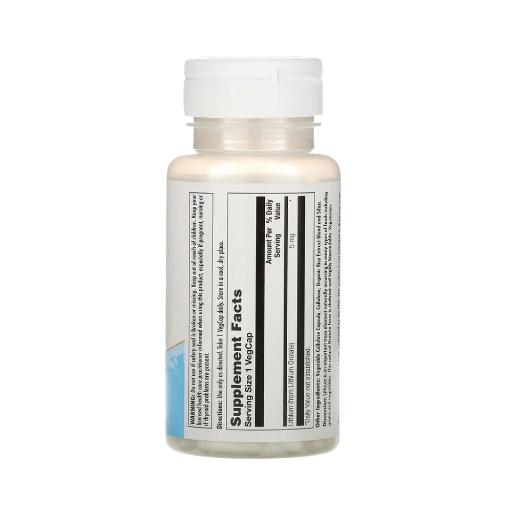 OROTATO DE LITIO - 5mg 60 Capsulas - KAL - Imagem 3