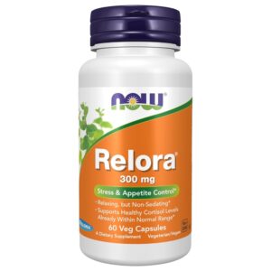 Relora - 300mg 60 Cápsulas - NOW FOODS