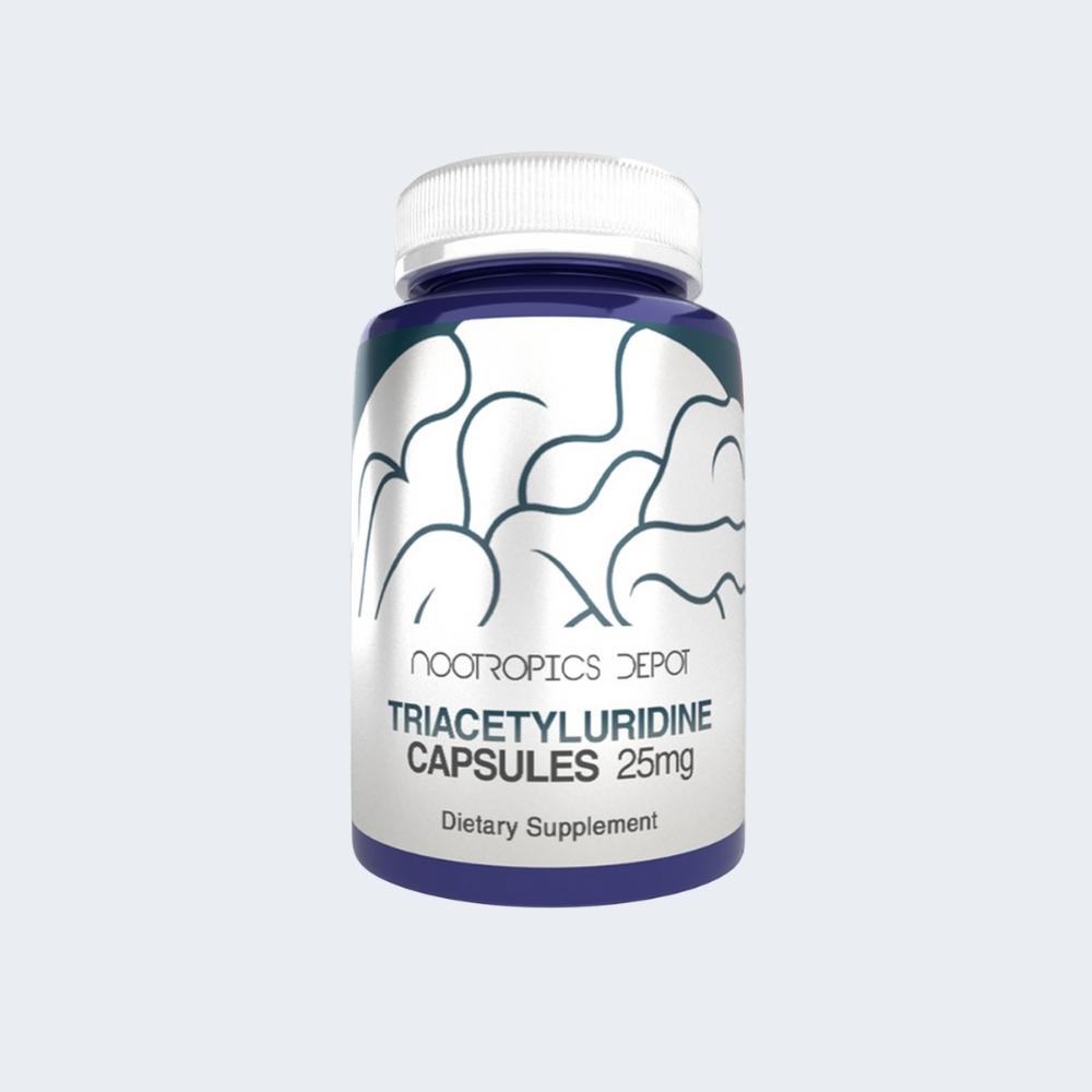 URIDINA Triacetil TAU - NOOTROPICS DEPOT - 25MG 60 CAPSULAS